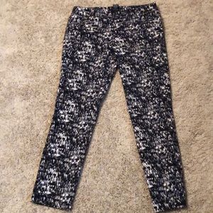 Black & White Ankle Pants